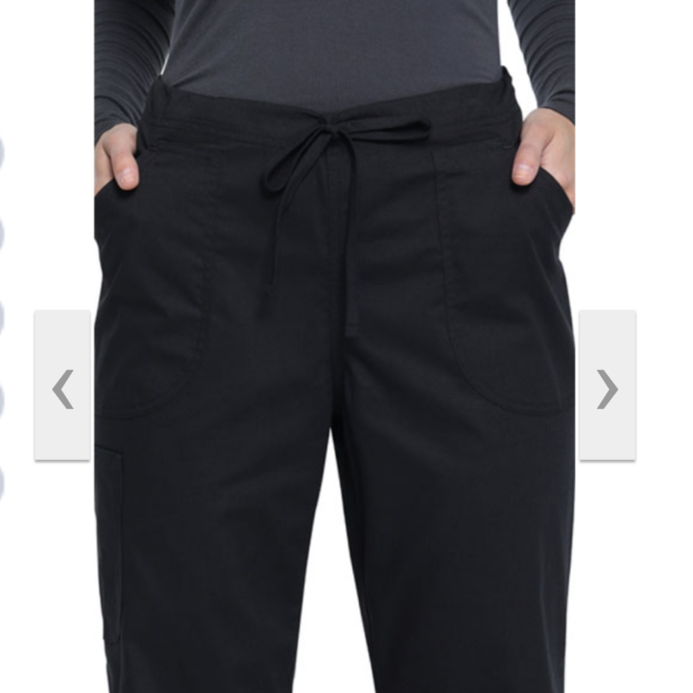 New! Ultra Comfortable Black Premium Scrub Pants Size XL